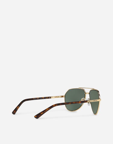 Слънчеви очила Dolce & Gabbana Dolce & Gabbana DNA Aviator Sunglasses Металик | VG2125VM8719V000, 3