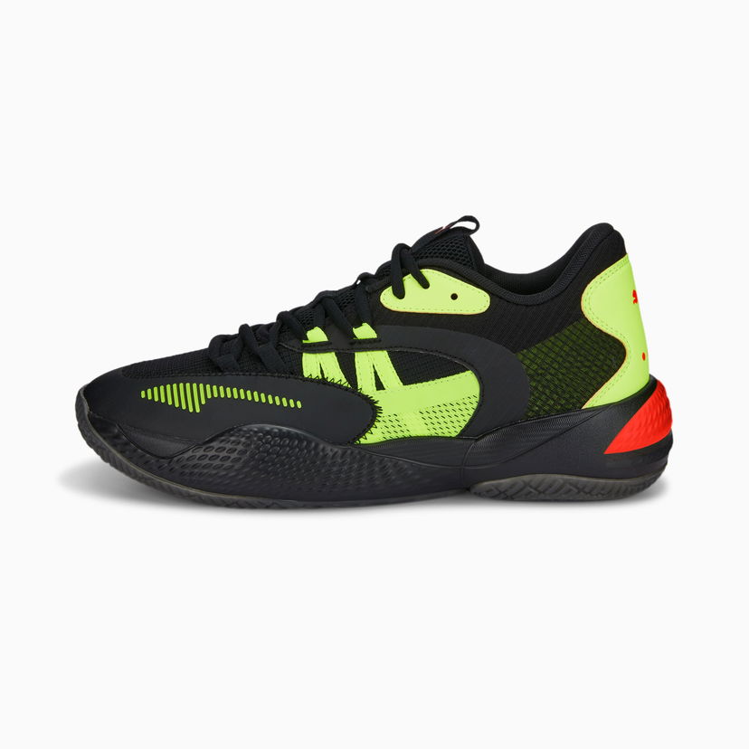 Кецове и обувки Puma Court Rider 2.0 Glow Stick Черно | 377393_01