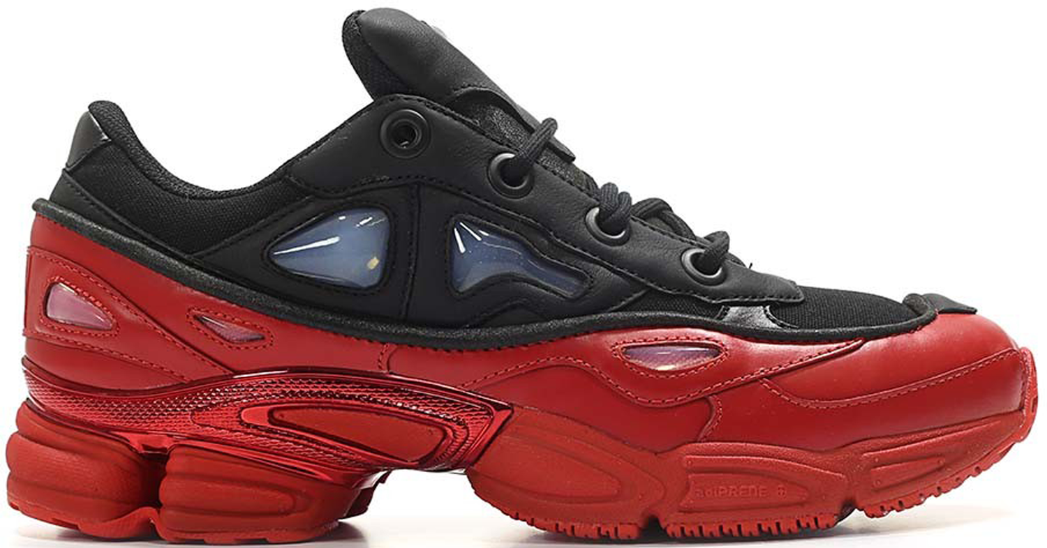 Кецове и обувки adidas Originals Ozweego 3 Raf Simons Black Scarlet Червено | DA8775, 0