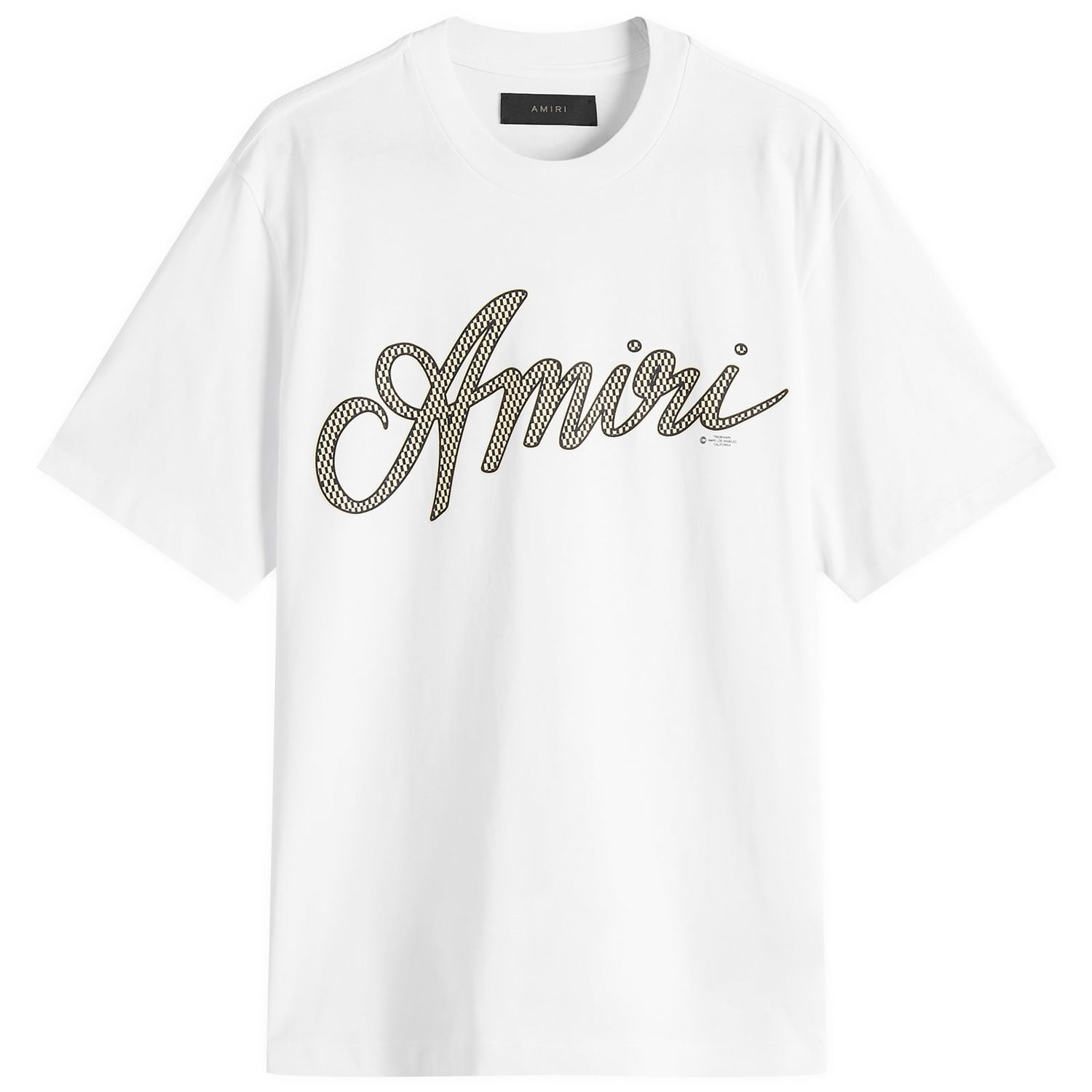 Тениска AMIRI Amiri Script T-Shirt Size M Бяло | AMJYTE1193-100, 1