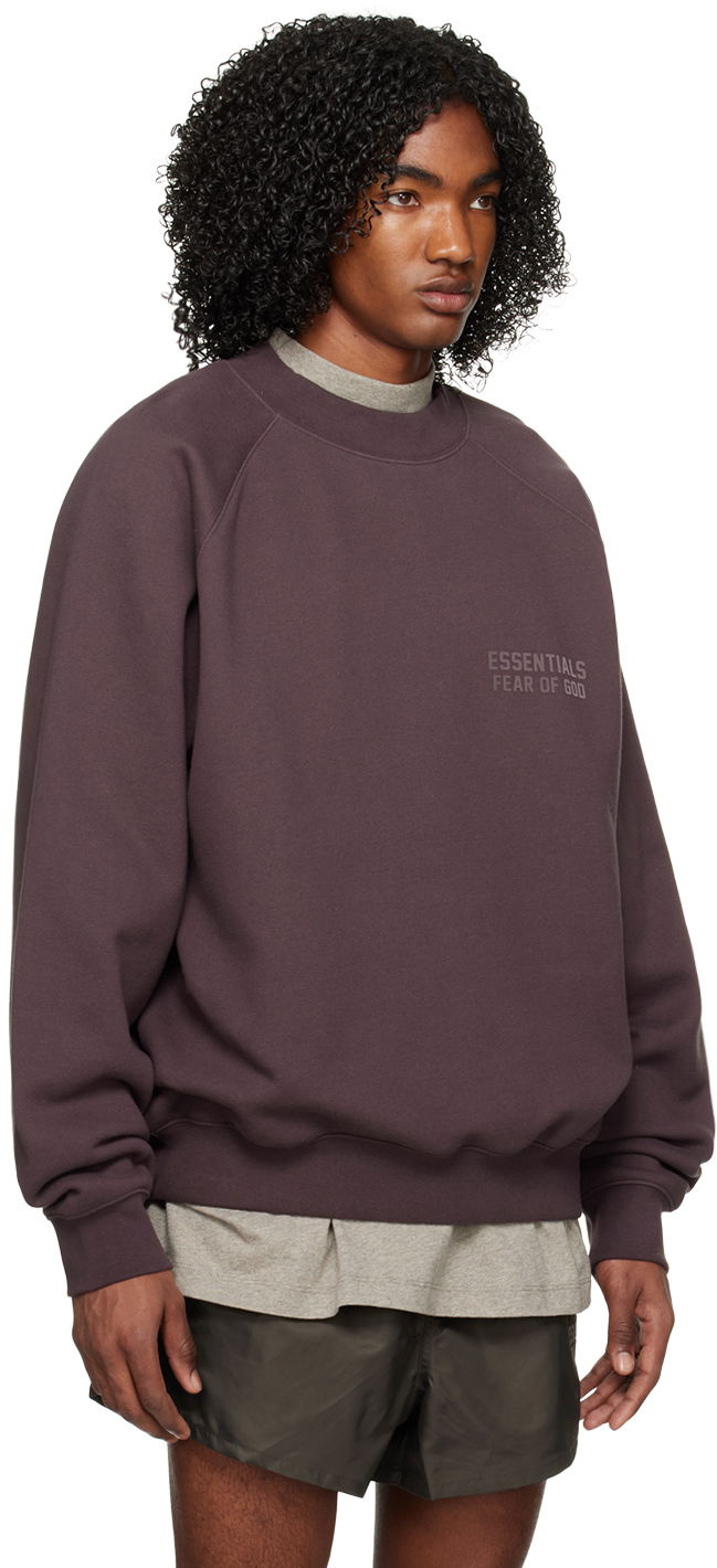 Пуловер Fear of God Essentials Drop2 Crewneck Кафяво | 192BT222045F, 1