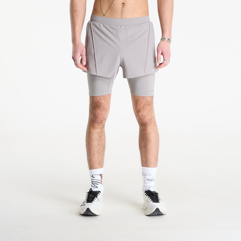 Къси панталони adidas Performance adidas x Entire Studios D4T Training 2in1 Shorts Сиво | KD3626