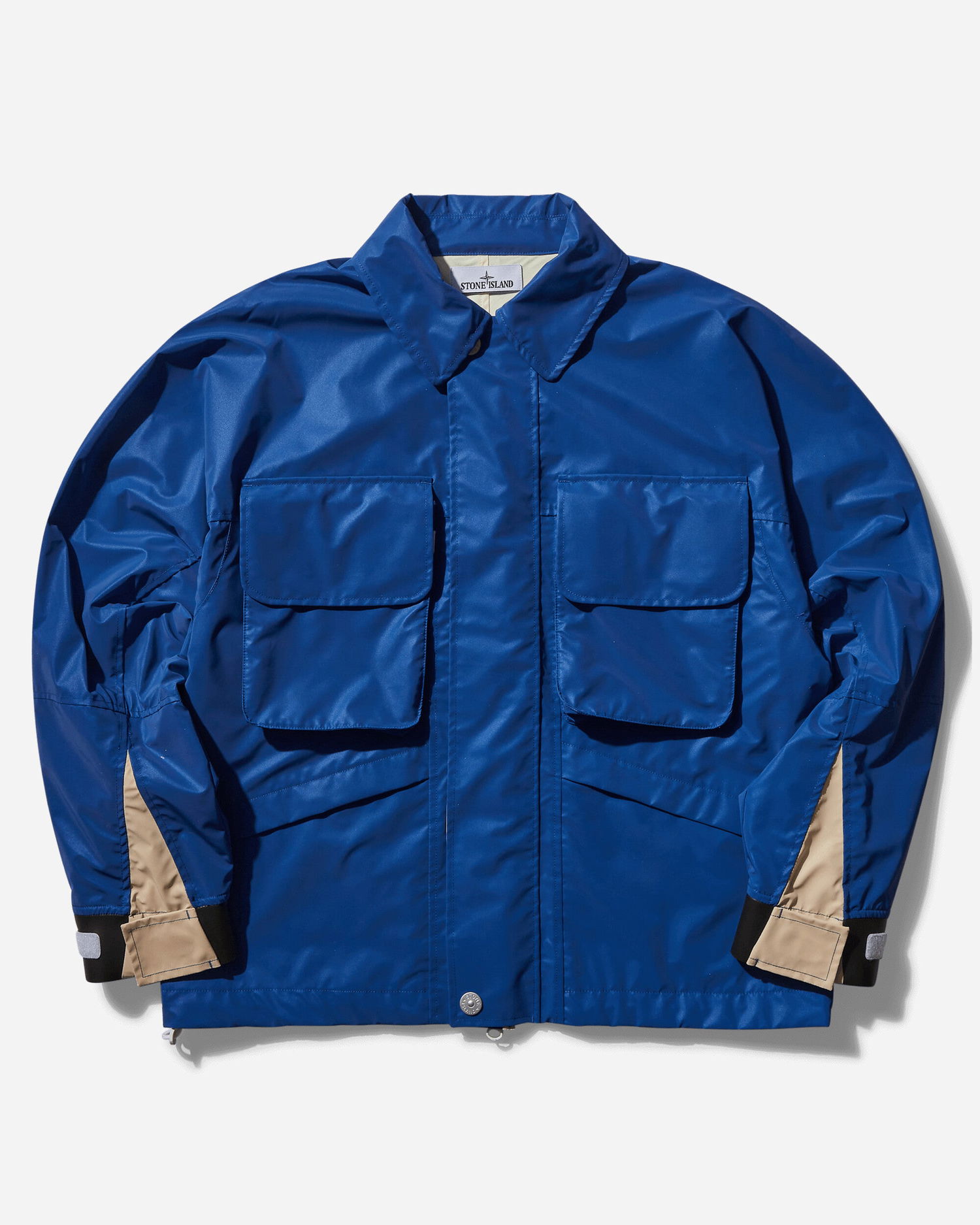 Ветровка Stone Island Marina Nylon Canvas Plated Reflective Jacket Синьо | 8115445X2 V0022, 1
