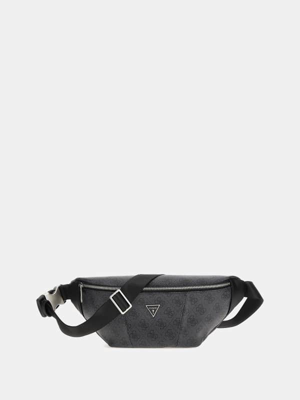 Чанта за кръста GUESS Vezzola Eco 4G Logo Belt Bag Черно | HMEVZLP3431, 0