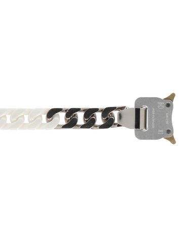 Колие 1017 ALYX 9SM Ceramic Buckle Chain Necklace Бяло | AAUJW0120OT01 WTH0001, 5