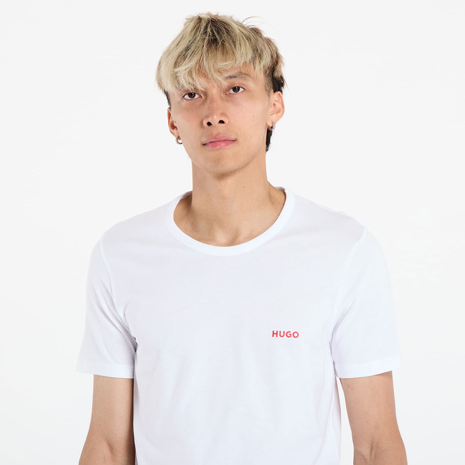 Тениска BOSS Hugo Boss Rn 3-Pack T-Shirt Бяло | 50532811-966, 1