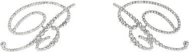 Значка Blumarine Blumarine 'B' Crystal Earrings Металик | P522W315A, 0