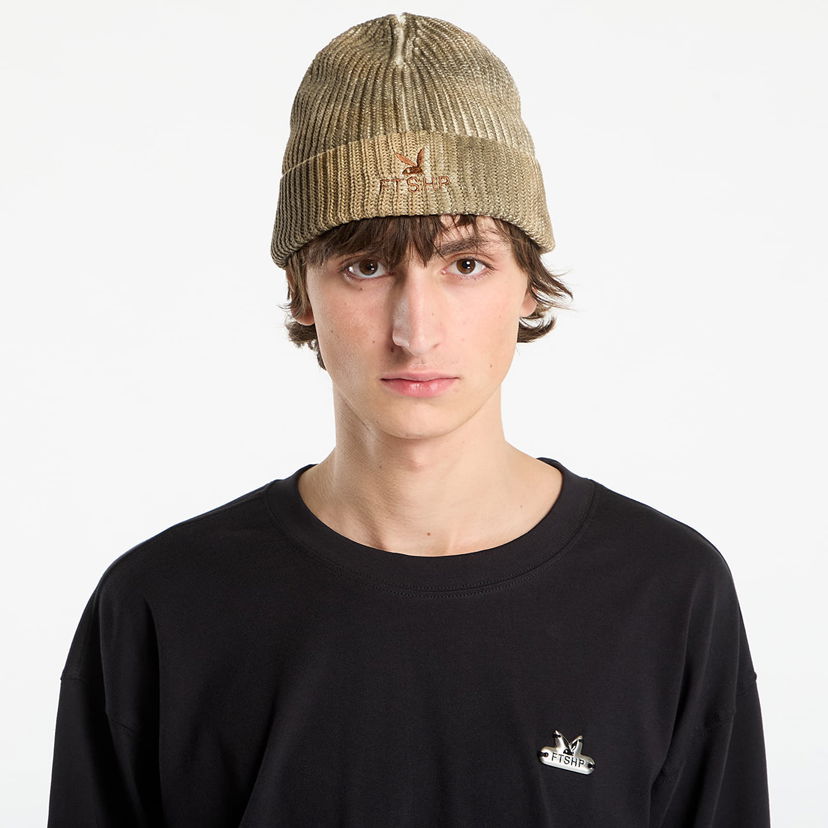 Шапка Footshop Playboy x FTSHP Overdye Beanie Orche Бежово | FTSHP_538