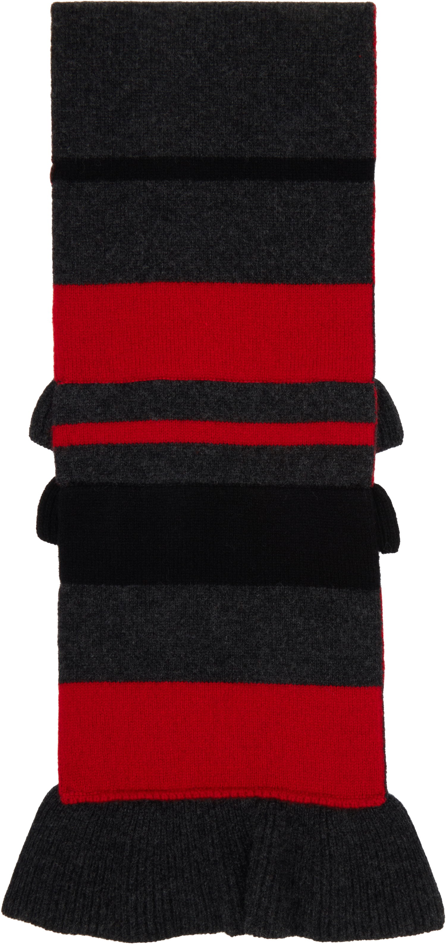 Шал Simone Rocha Simone Rocha Ruffle Knit Scarf Многоцветен | KIMK1MD 0669, 1