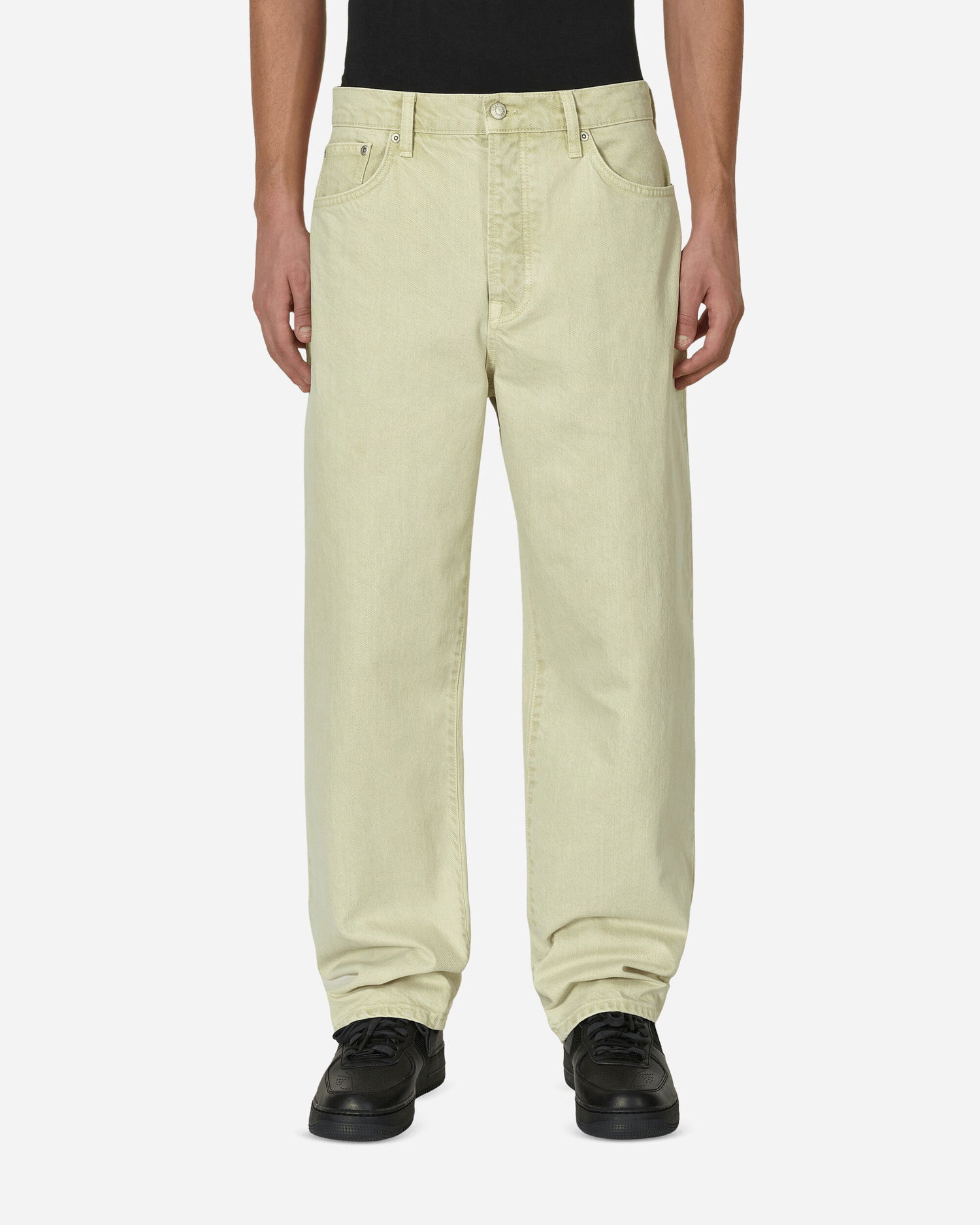 Дънки Stüssy Double Big Ol Dyed Jeans Бежово | 116606 CREM, 0