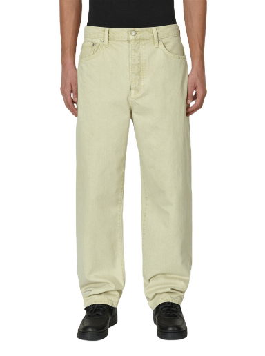 Дънки Stüssy Double Big Ol Dyed Jeans Бежово | 116606 CREM