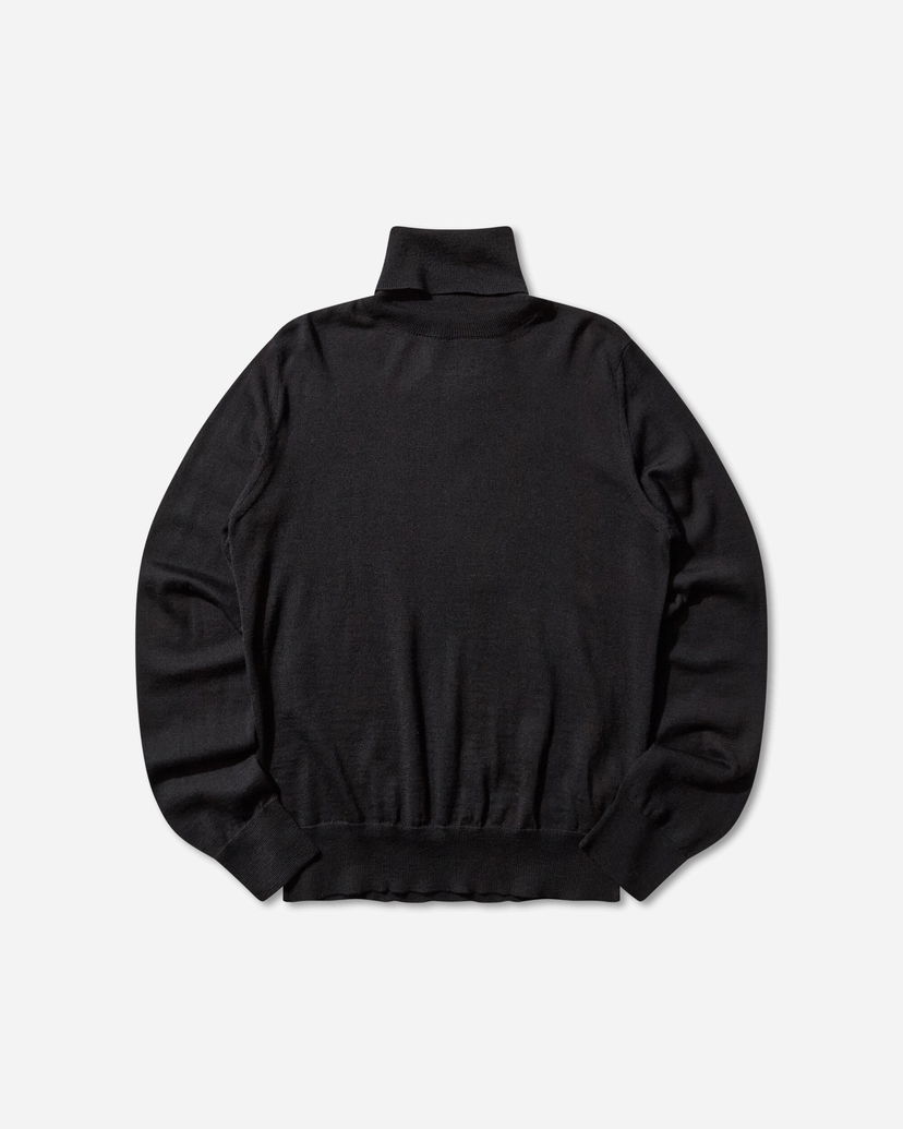 Пуловер Maison Margiela Elbow Patch Turtleneck Sweater Черно | SH0HA0006 900