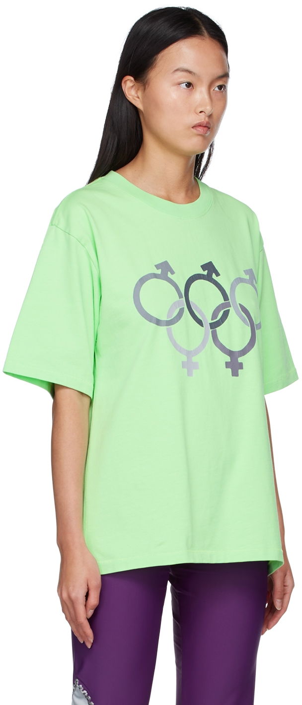 Тениска ERL Green Olympics Sex T-Shirt Зелено | ERL04T010, 1
