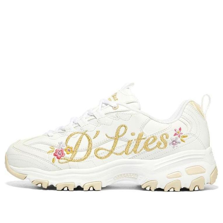 Кецове и обувки Skechers D'Lites 1.0 Бяло | 149640-WMLT