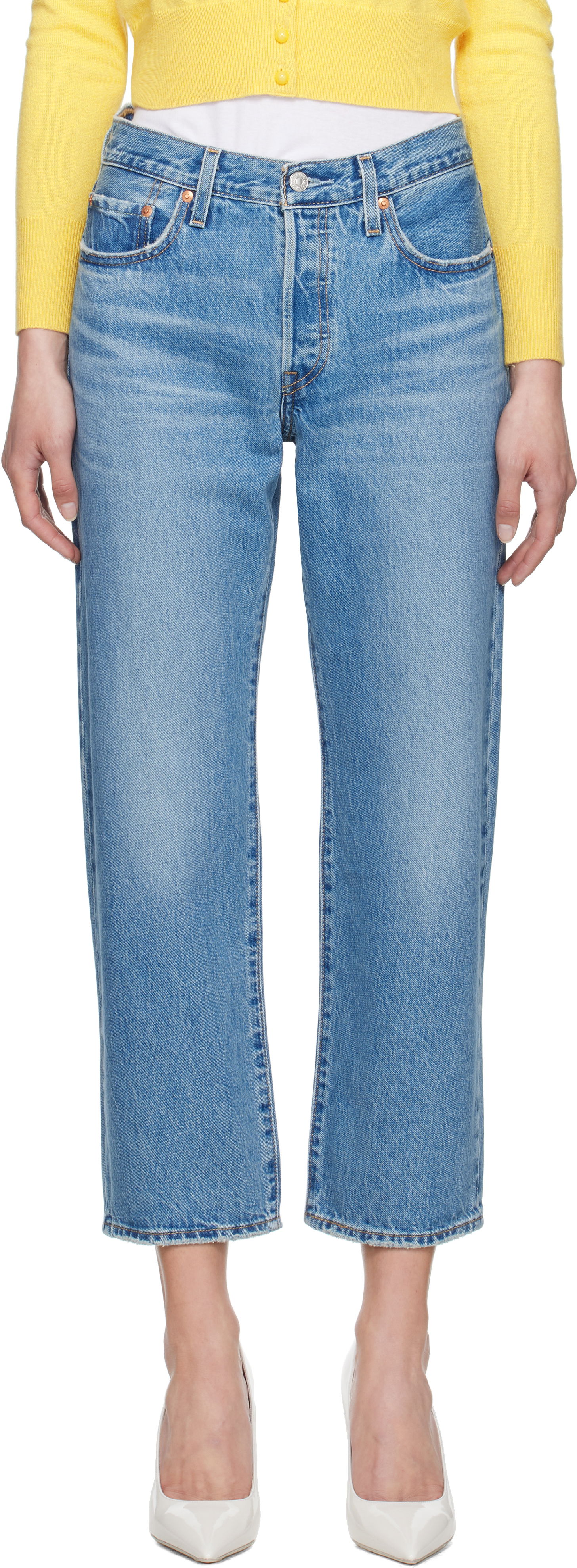 Дънки Levi's Levi's 501 '90s Ankle Jeans Синьо | A9150-0002, 0