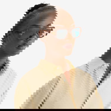 Слънчеви очила RETROSUPERFUTURE Retrosuperfuture x Marni Zamalek Radica Square Frame Sunglasses Кафяво | 8059026116723, 6