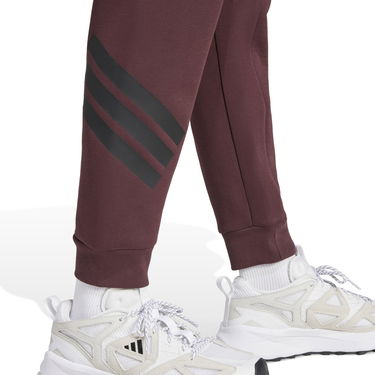 Спортни панталони adidas Performance Future Icons 3-Stripes Pants Бургунди | JD4868, 4