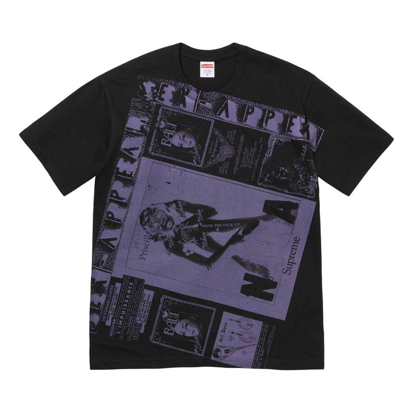 Тениска Supreme Collage Print T-Shirt Черно | SUP-SS24-156