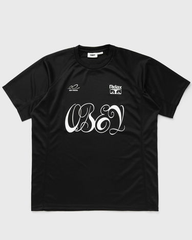Тениска OBEY Obey Plaza Active Top T-Shirt Черно | 131080369-BLK, 0