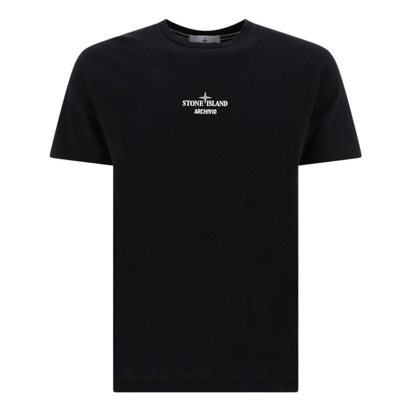 Тениска Stone Island Logo Graphic T-Shirt Черно | 79152NS91-V0029