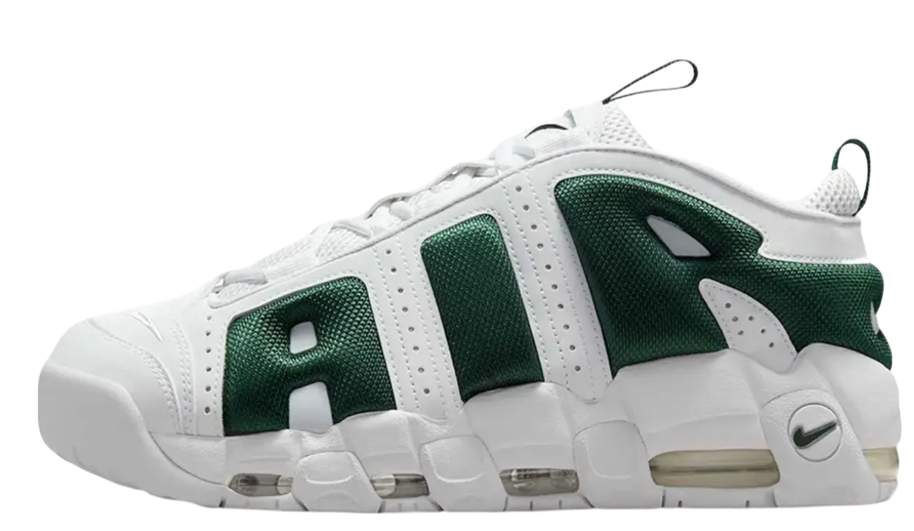Кецове и обувки Nike Air More Uptempo Low Бяло | FZ3055-102, 1