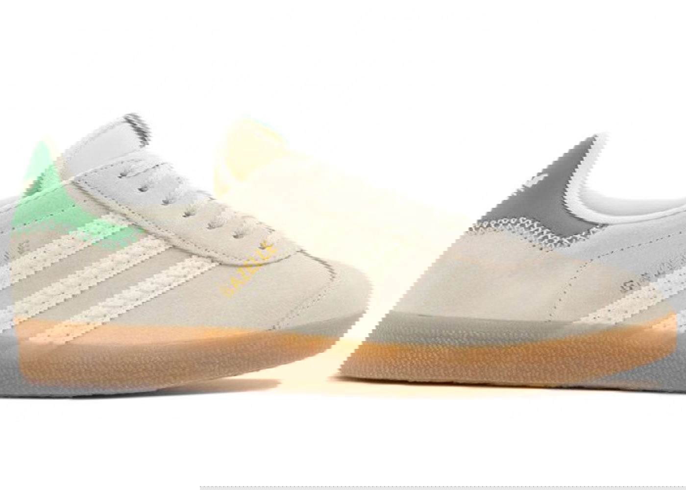 Кецове и обувки adidas Originals adidas Gazelle Alumina Preloved Green Бежово | IE3691, 0