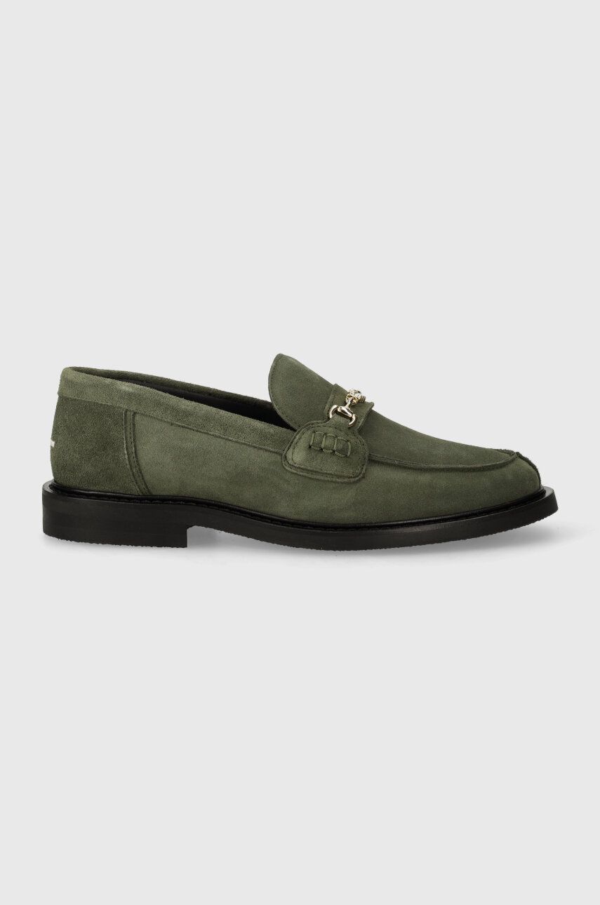 Кецове и обувки Filling Pieces Loafer Suede Зелено | 44222791926, 1