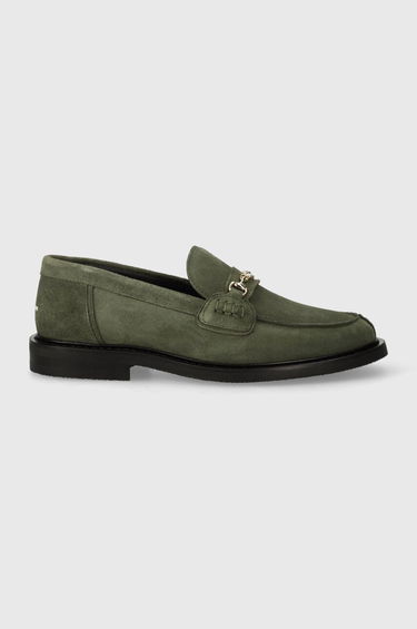 Кецове и обувки Filling Pieces Loafer Suede Зелено | 44222791926, 1