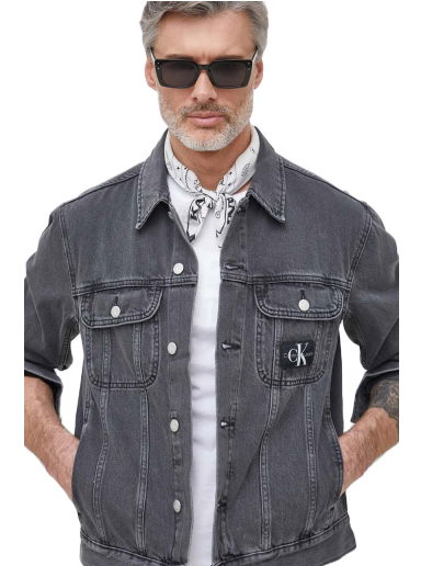 Яке CALVIN KLEIN Denim Jacket Сиво | J30J322767.PPYX