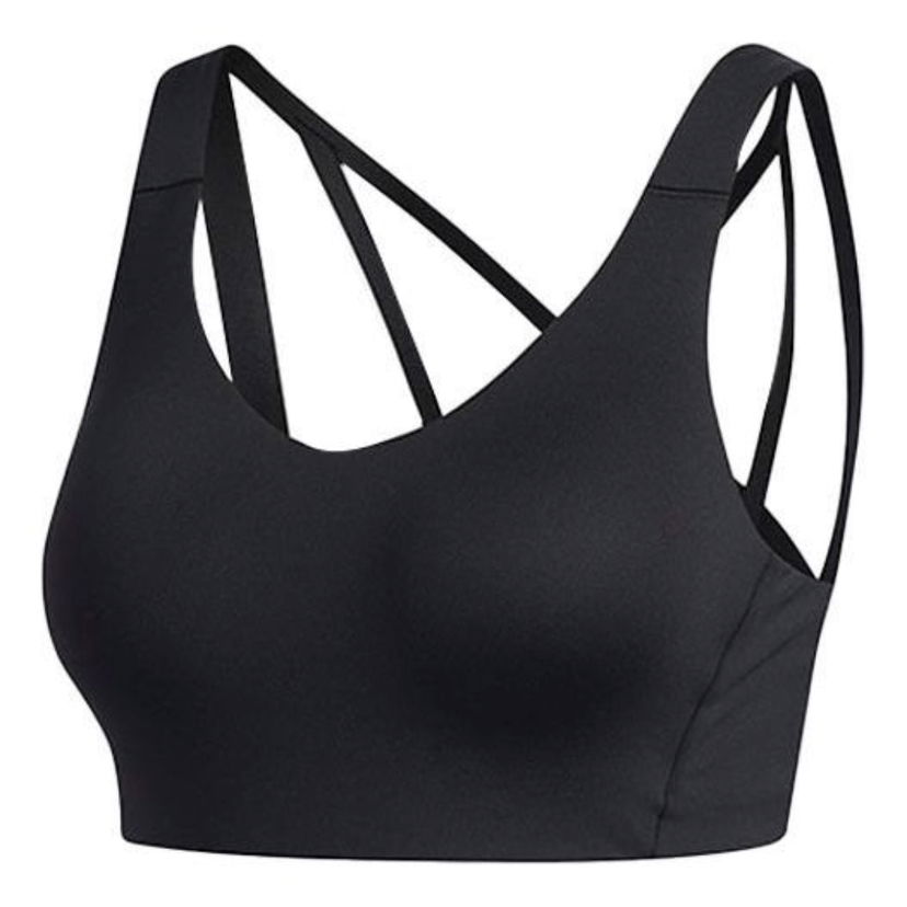 Сутиен adidas Originals Stronger For It Alpha Sports Bra Черно | FL2365
