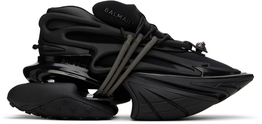 Кецове и обувки Balmain Balmain Unicorn Черно | AM0VJ309KNSC, 0