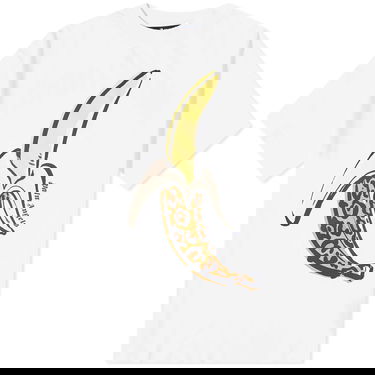 Тениска Palm Angels Banana Tee Бяло | PMAA001F22JER0060118, 0