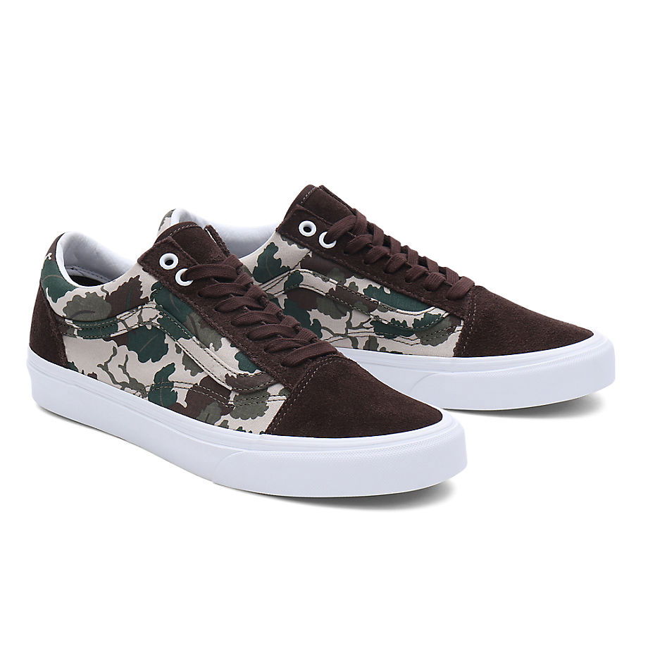 Кецове и обувки Vans Chaussures Mitchell Camo Черно | VN0007NT448, 0