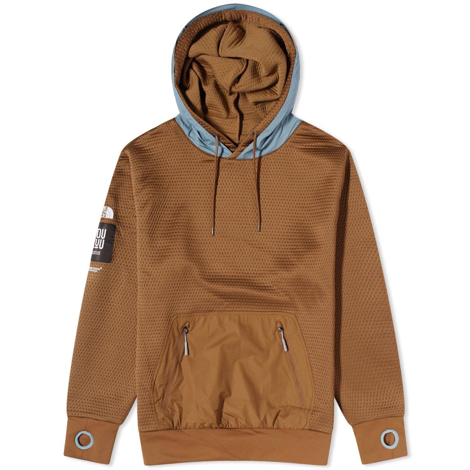 Суитчър The North Face x Undercover Soukuu Dot Knit Double Hoodie Кафяво | NF0A84SBWI7, 0