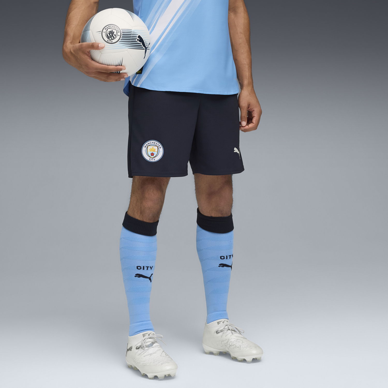 Къси панталони Puma Manchester City 25/26 Training Shorts Тъмно синьо | 780375_06, 1