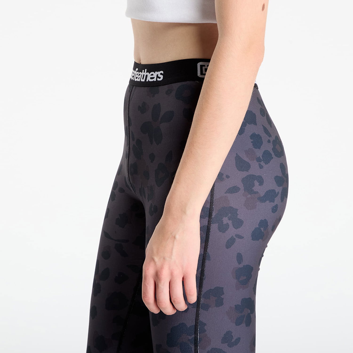 Клинове Horsefeathers Mirra Floral Cheetah Leggings Сиво | SW960C, 1