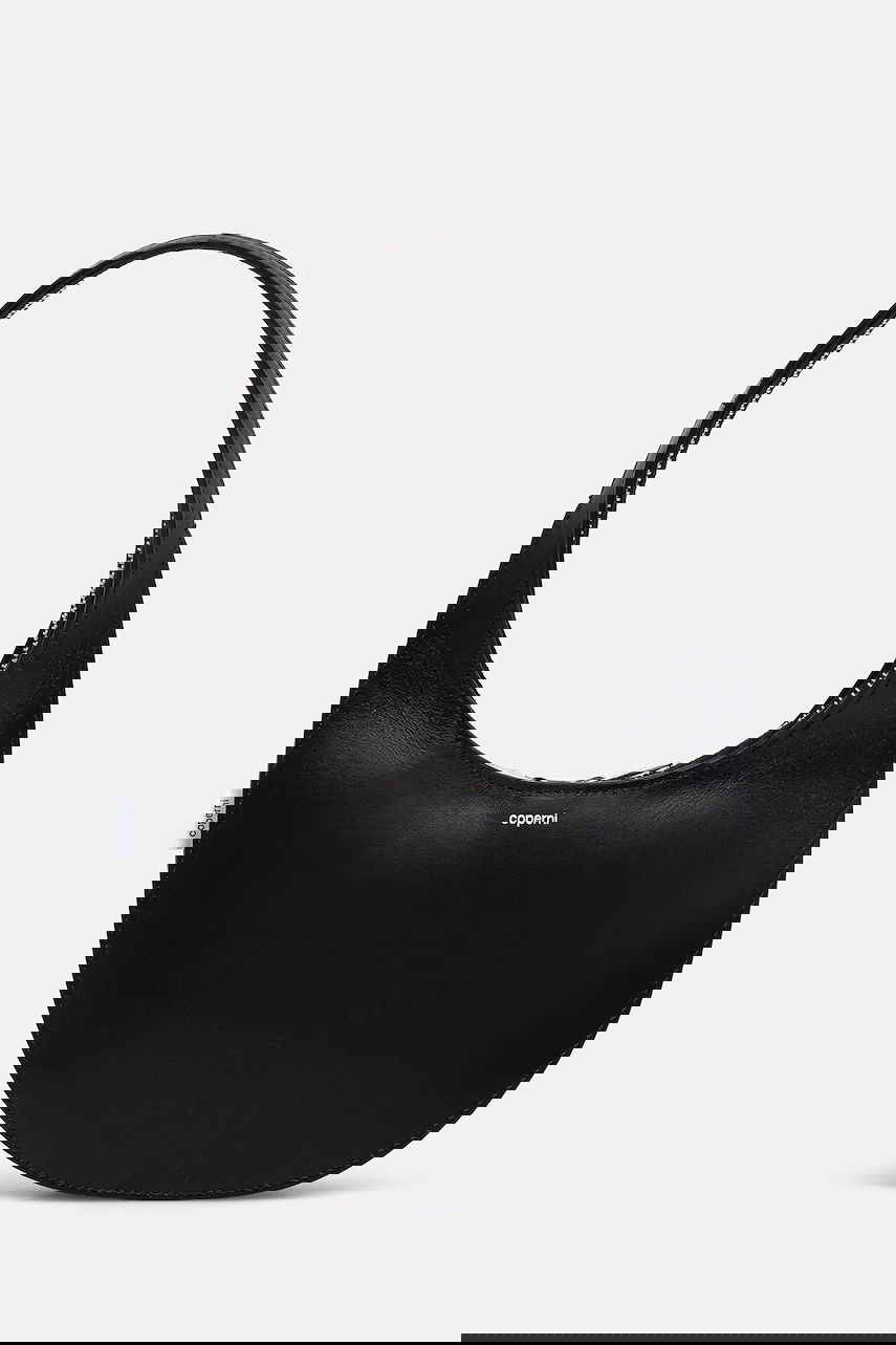 Дамска чанта Coperni Soft Swipe Crescent Bag Черно | COPBA108F6066, 0