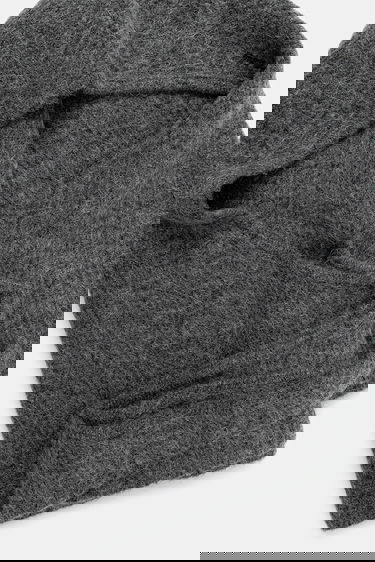 Шапка GANNI Soft Wool Balaclava Сиво | A6475, 2