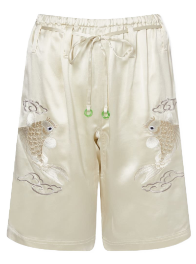 Koi Embroidery PJ Short