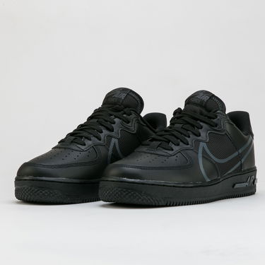 Кецове и обувки Nike Air Force 1 React Черно | CT1020-002, 1