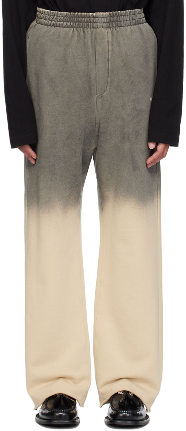 Спортни панталони We11done Gradation Sweatpants Бежово | WD-TA2-24-730-U-BG, 0