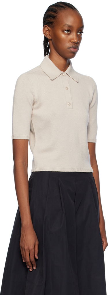 Пуловер Max Mara Max Mara Gemma Polo Shirt Бежово | 2419361031600, 1