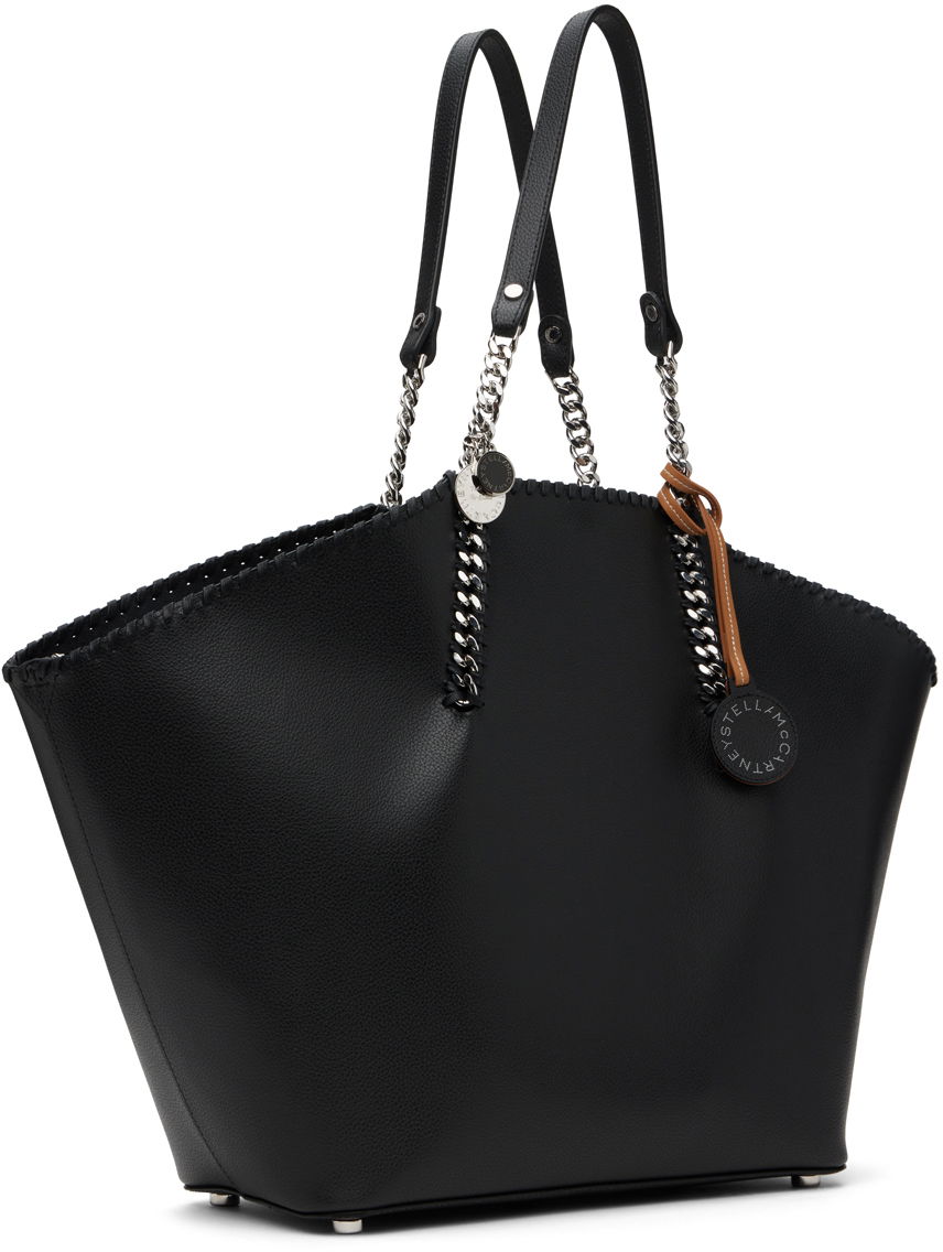 Голяма пазарска чанта Stella McCartney Re-Edition Tote Bag Черно | 7B0100WP0406, 1