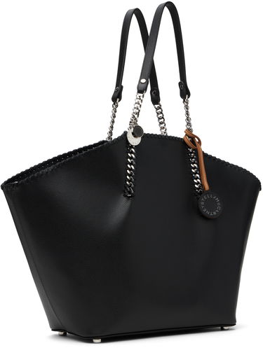 Голяма пазарска чанта Stella McCartney Re-Edition Tote Bag Черно | 7B0100WP0406, 1