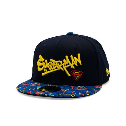 Шапка с козирка New Era Warner Bros Superman 9FIFTY Snapback Cap (52-54 cm) Тъмно синьо | 60595402, 0