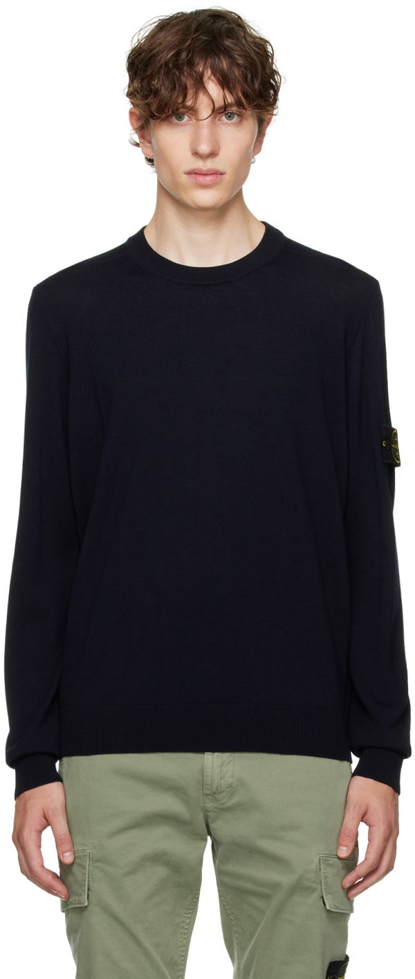 Пуловер Stone Island Crewneck Черно | 7915510C4, 0