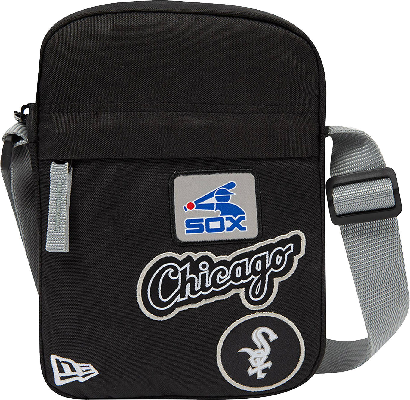 Чанта през рамо New Era MLB Chicago White Sox Shoulder Bag Черно | 60358208-60358208, 0