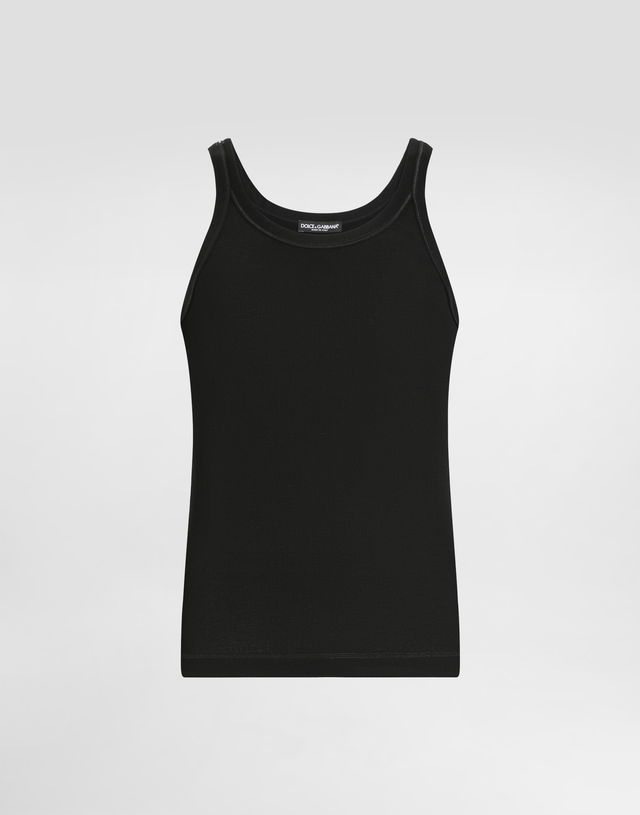 Cotton Ribbed Tank Top