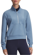 Drive Midlayer Quarter-Zip Top with Textured Panels