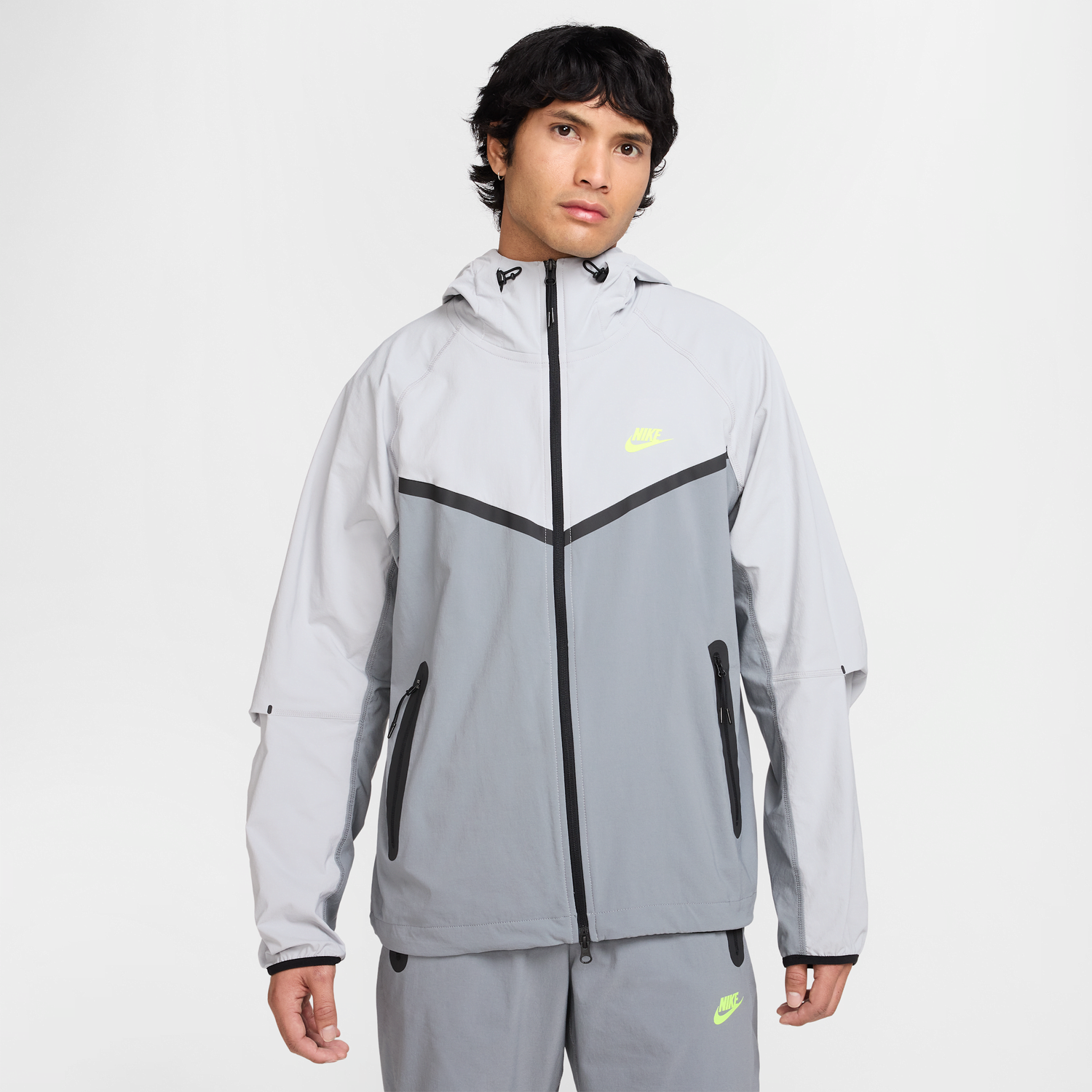 Ветровка Nike Nike Tech Windrunner Woven Full-Zip Jacket Сиво | HV6514-065, 0
